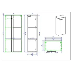 Badmöbelset Nushivon*Pharao24 Clearance