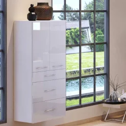 Sale Badschrank Daney Bad Hochschränke|Badezimmerschränke