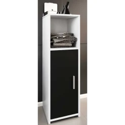 Badschrank Schwarz Weiß Panales*Pharao24 Outlet