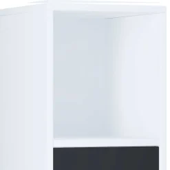 Badschrank Schwarz Weiß Panales*Pharao24 Outlet