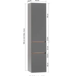 Badseitenschrank Pegruan*Pharao24 New