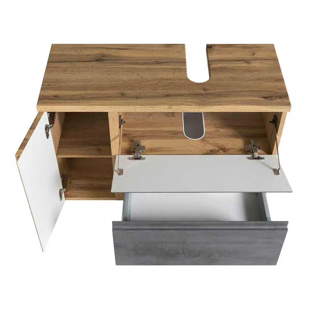 Badset mit Spiegelschrank Tagma*Pharao24 Online