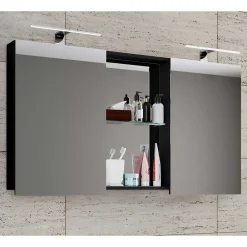 Discount Badspiegelschrank Coal Badezimmerschränke|Spiegelschränke