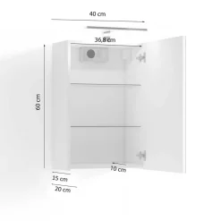 Sale Badspiegelschrank Dartino Spiegelschränke|Badezimmerschränke