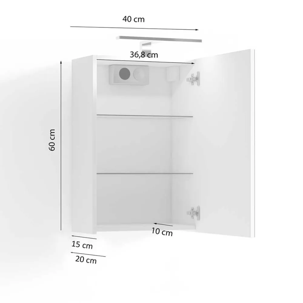 Sale Badspiegelschrank Dartino Spiegelschränke|Badezimmerschränke