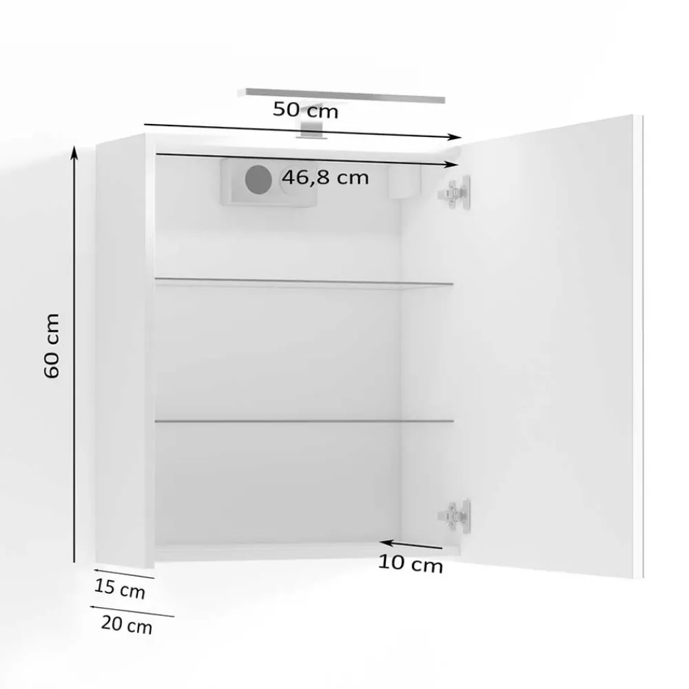 Sale Badspiegelschrank Dartino Spiegelschränke|Badezimmerschränke