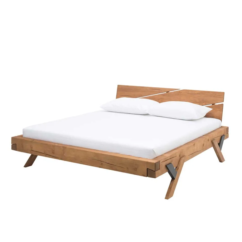 Balken Massivholzbett Padru*Pharao24 Clearance