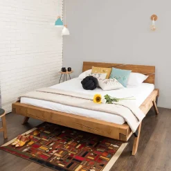 Balken Massivholzbett Padru*Pharao24 Clearance