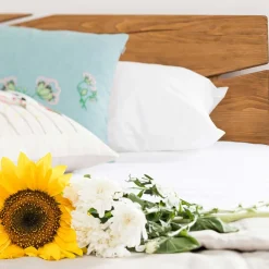 Balken Massivholzbett Padru*Pharao24 Clearance