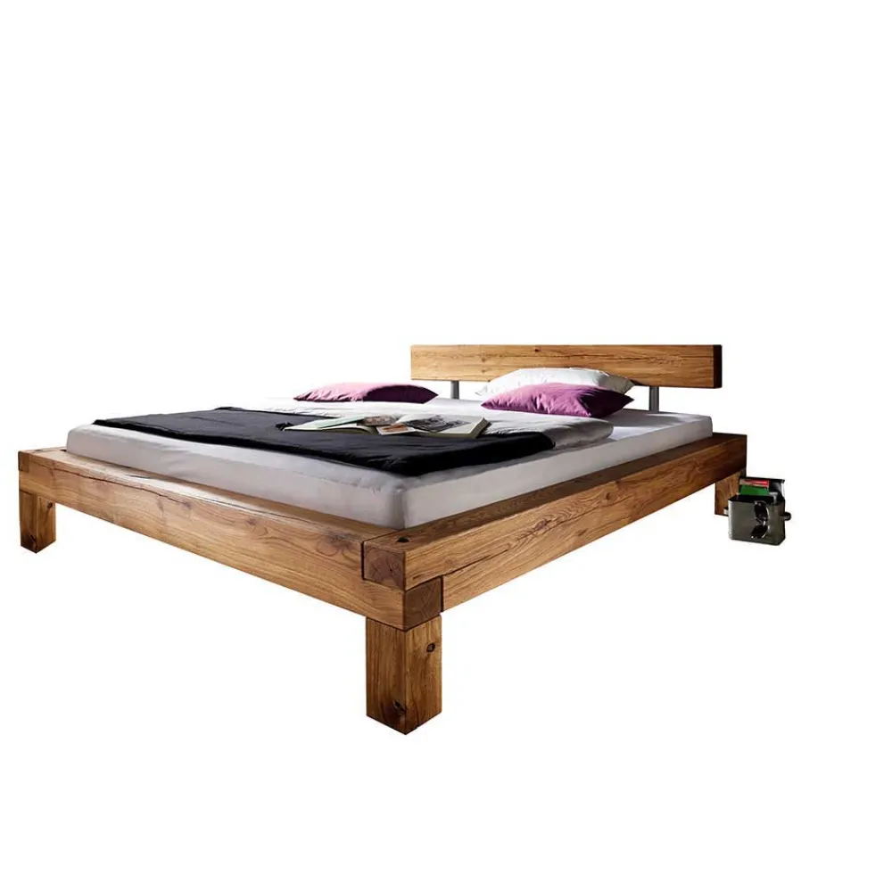 Discount Balkenbett Vironica Doppelbetten|Massivholzbetten