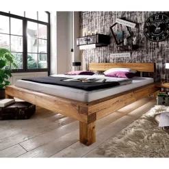 Discount Balkenbett Vironica Doppelbetten|Massivholzbetten