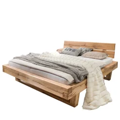 Balkenbett Wildeiche Blacorona*Pharao24 Sale