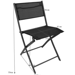 Outlet Balkonmöbel Set Sennya Gartenmöbel|Sitzgruppen