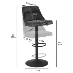 Barhocker Ernezza Barhocker|Küchenhocker