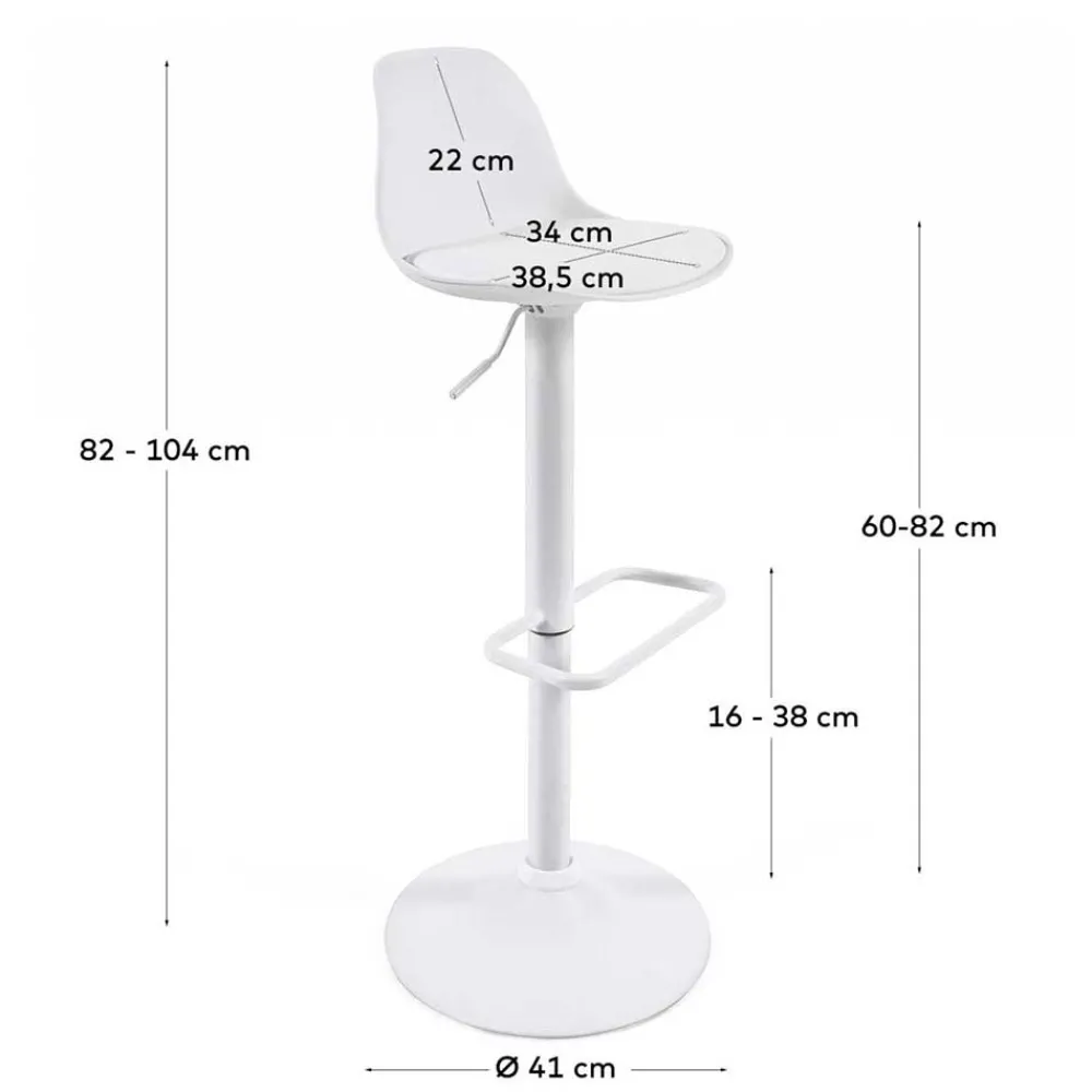 Clearance Barstühle Greeno Sitzhocker