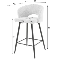 Barstuhl Elvyram*Pharao24 Online