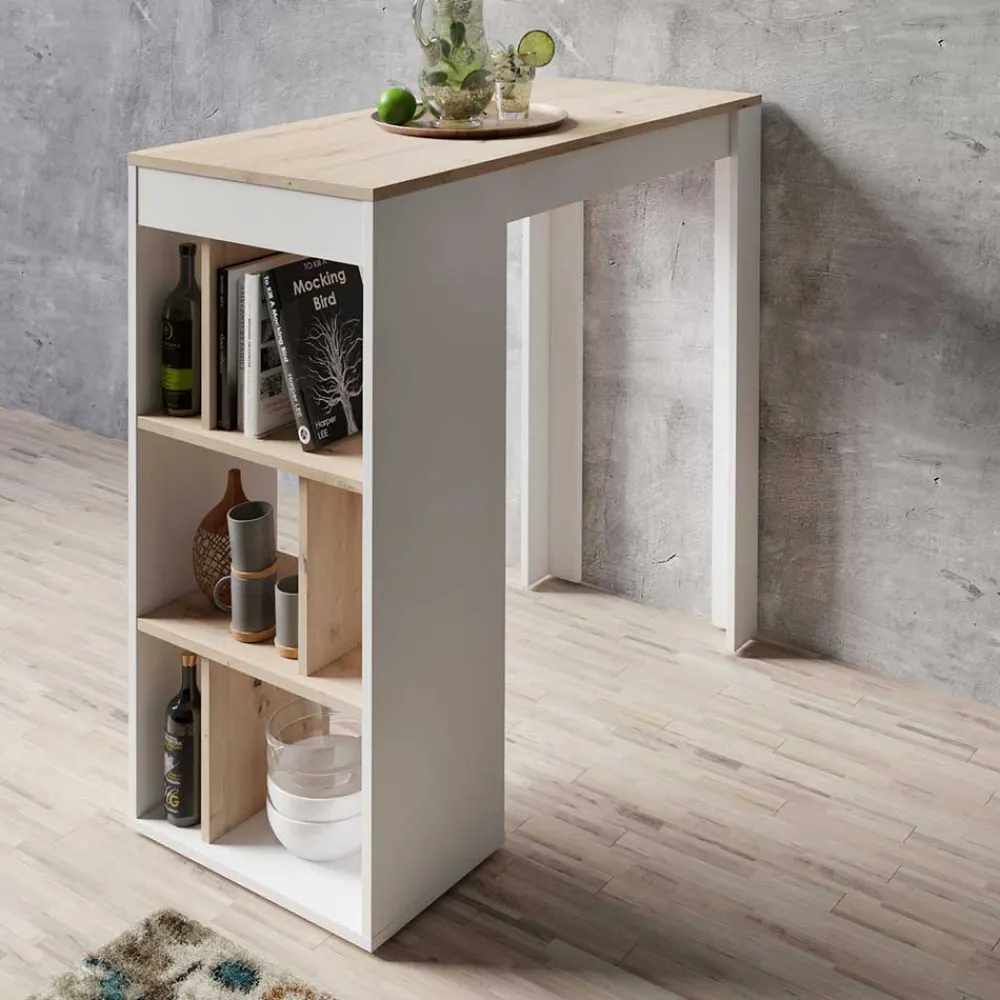 Online Bartisch mit Regal Blando Barmöbel