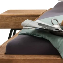 Clearance Baumkanten Balkenbett Domago Massivholzmöbel|Doppelbetten