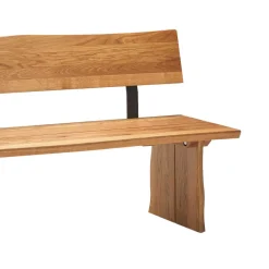 Baumkanten Esszimmerbank Flacon Massivholzmöbel|Küchenbank