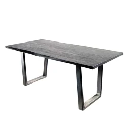 Outlet Baumkanten Esszimmertisch Maggiore Massivholzmöbel|Küchentisch