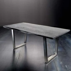 Outlet Baumkanten Esszimmertisch Maggiore Massivholzmöbel|Küchentisch