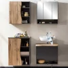 Baumkanten Optik Bad Set Eleon Badmöbel Sets