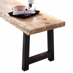 Baumkanten Sitzbank Ortensia Küchenbank|Holzbänke