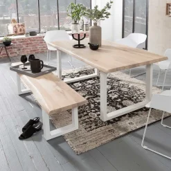 Sale Baumkanten Tisch und Bank Lavronica Tischgruppen|Essgruppe