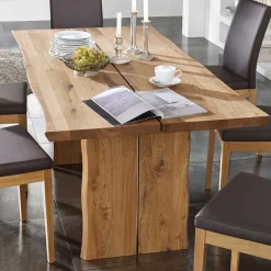 Online Baumkantentisch Flacon Küchentisch|Massivholztische