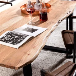 New Baumkantentisch Verinaros Massivholztische|Küchentisch