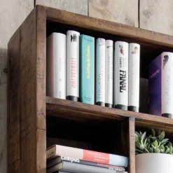 Hot Bücher Regal Tamila Wohnzimmerregale|Massivholzregale