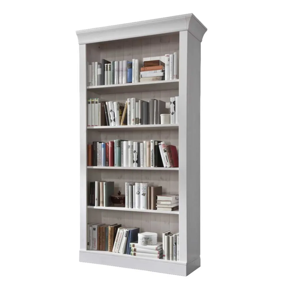 Outlet Bücherregal Mures Massivholzmöbel|Regalschränke
