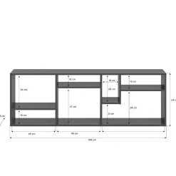 Online Bücherregal Yuri Bücherregale