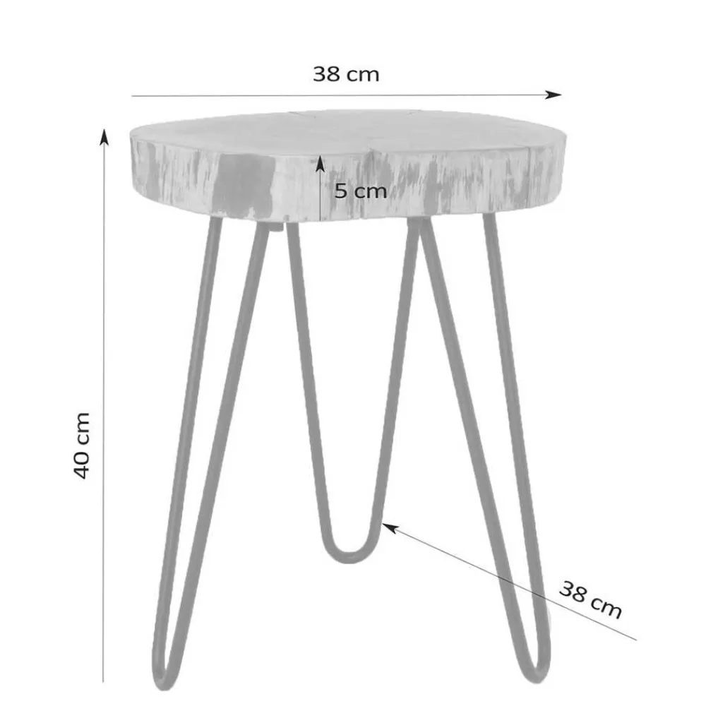 Online Beistelltisch Grandessa Beistelltische|Massivholztische