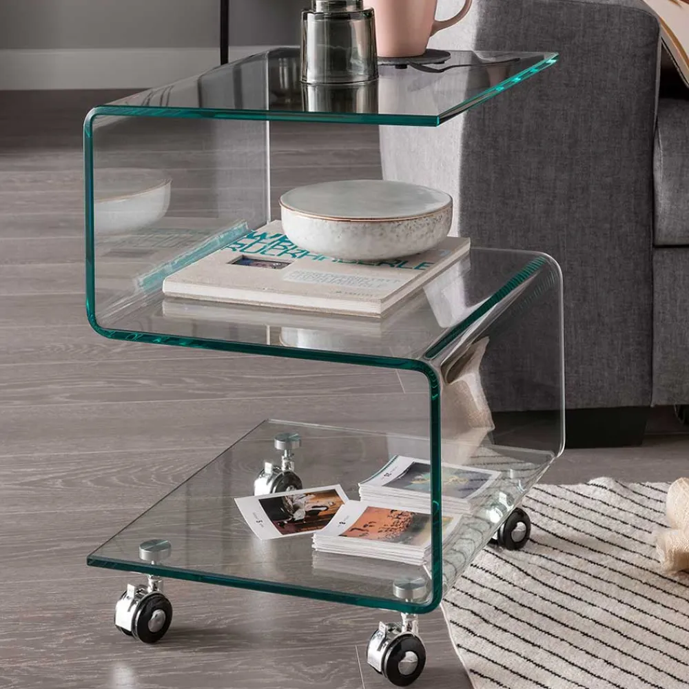 Beistelltisch mit Rollen Terryola*Pharao24 Discount