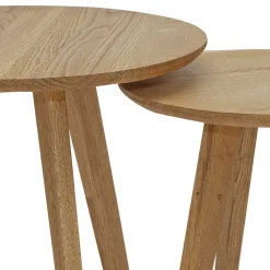 New Beistelltisch Set Done Wohnzimmertisch|Massivholztische