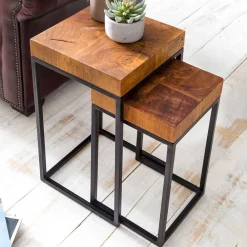 Hot Beistelltisch Set Dustin Wohnzimmertisch|Beistelltische