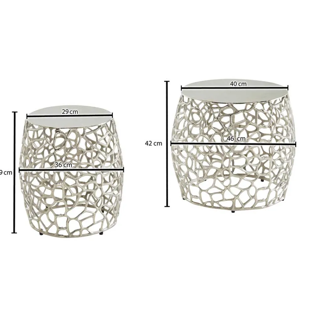 Beistelltisch Set Metall Curtis*Pharao24 Best