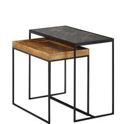 Outlet Beistelltisch Set Promenada Beistelltische