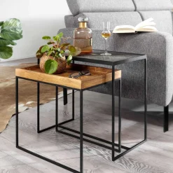Outlet Beistelltisch Set Promenada Beistelltische