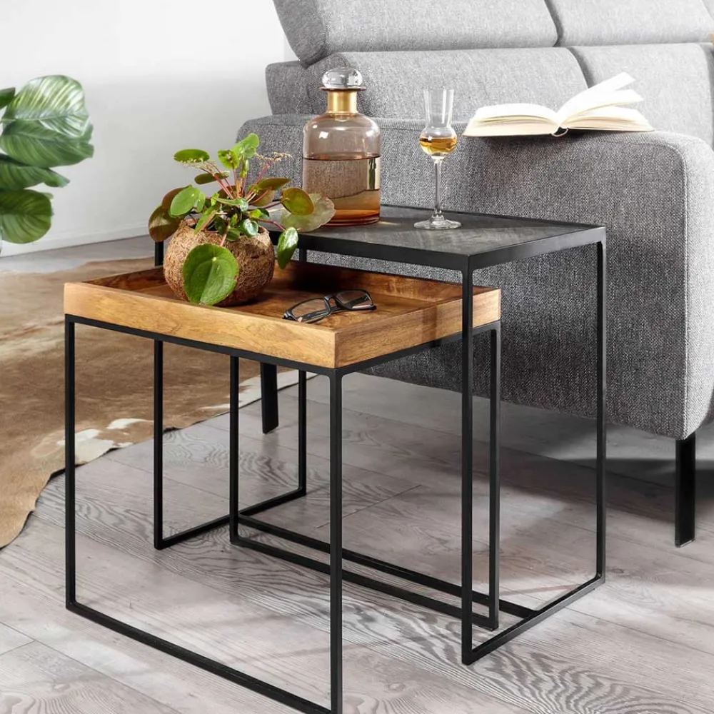 Outlet Beistelltisch Set Promenada Beistelltische