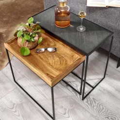 Outlet Beistelltisch Set Promenada Beistelltische