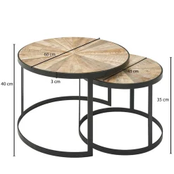 Hot Beistelltische Pocidia Wohnzimmertisch|Beistelltische