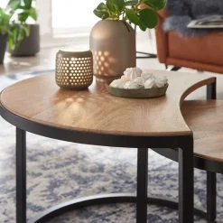 New Beistelltische Sofa Pocidia Wohnzimmertisch|Massivholztische