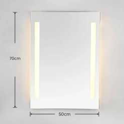 Beleuchteter Wandspiegel Akzenta*Pharao24 Discount