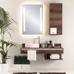 Beleuchteter Wandspiegel Akzenta*Pharao24 Discount