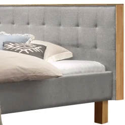 Hot Bett Grau Eiche Bianco Avelinos Polsterbetten