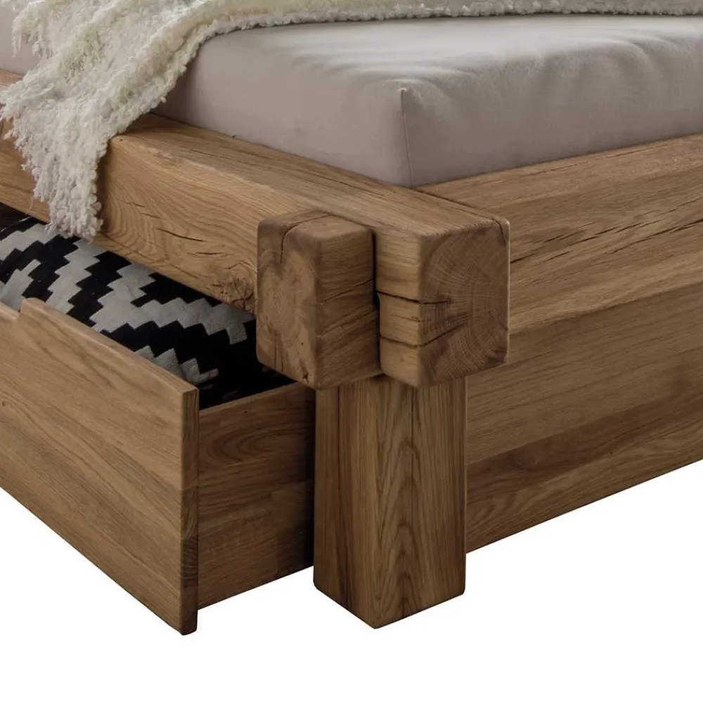 Discount Bett Samira Massivholzmöbel|Balkenbett