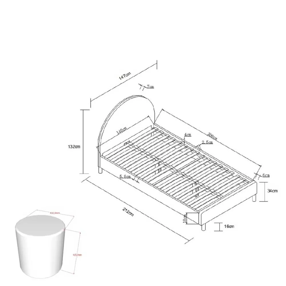 Bettgestell Vanotti*Pharao24 Best