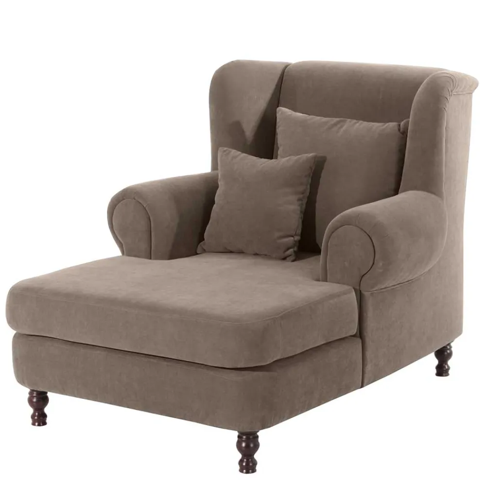 Hot Big Sessel Beigegrau Salzungen Ohrensessel